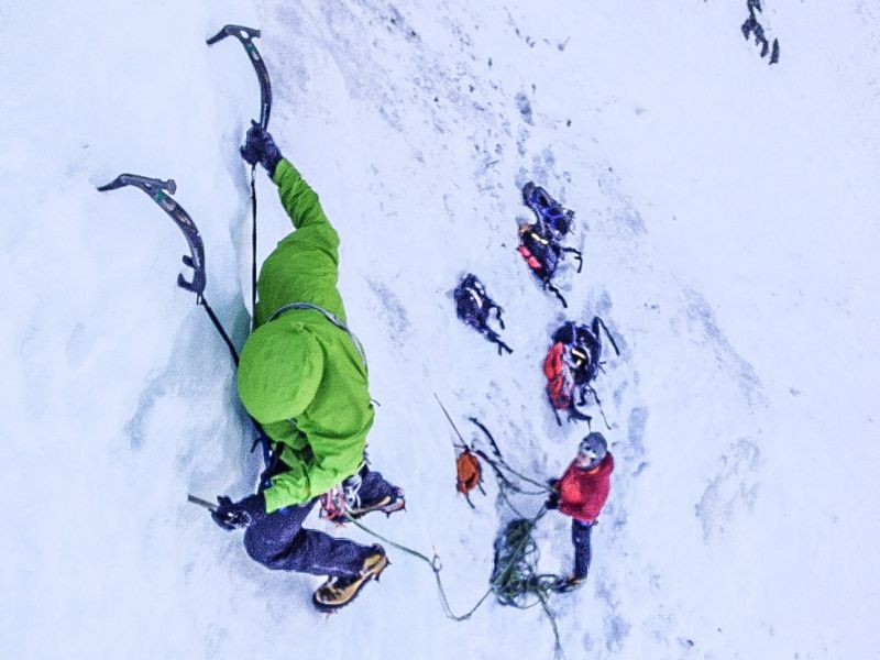 learn to lead in the ouray ice park
