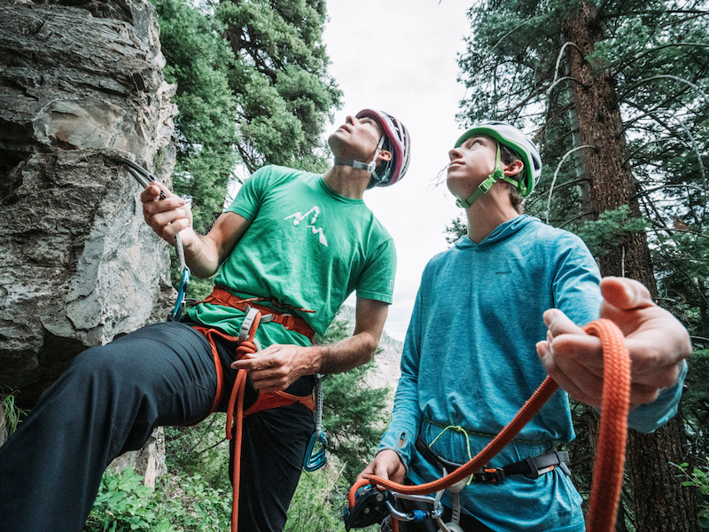 rock climbing instruction in colorado