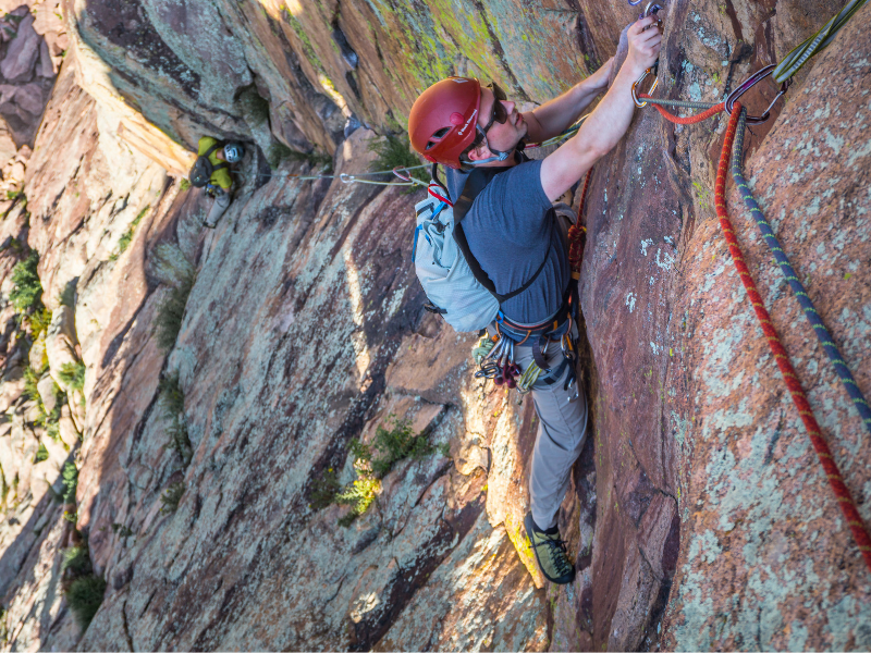 eldorado canyon rock climbing boulder colorado