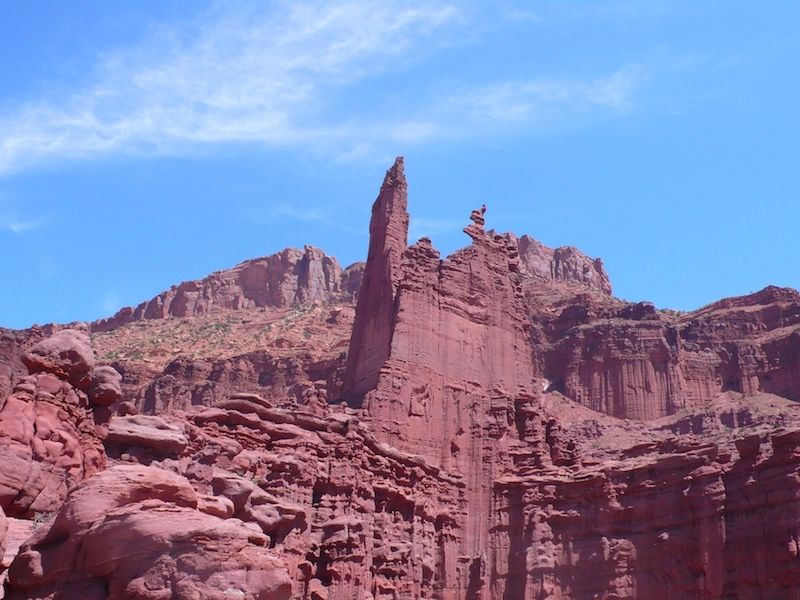 fischer towers ancient art moab utah