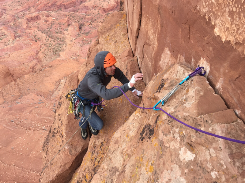 fine jade rock climb best 4 days in Moab Utah