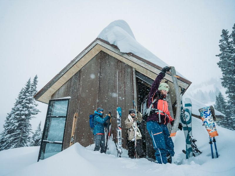 thelma hut ski huts in the san juan mountains of colorado red mountain pass
