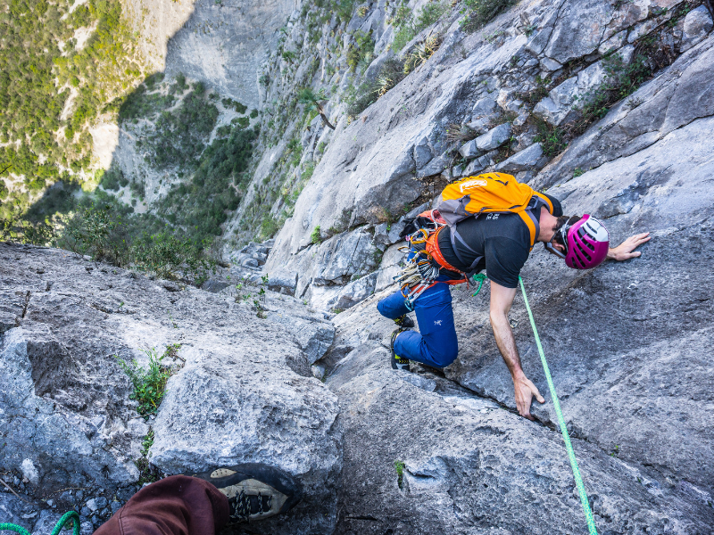 el potrero chico multi-pitch sport rock climbing