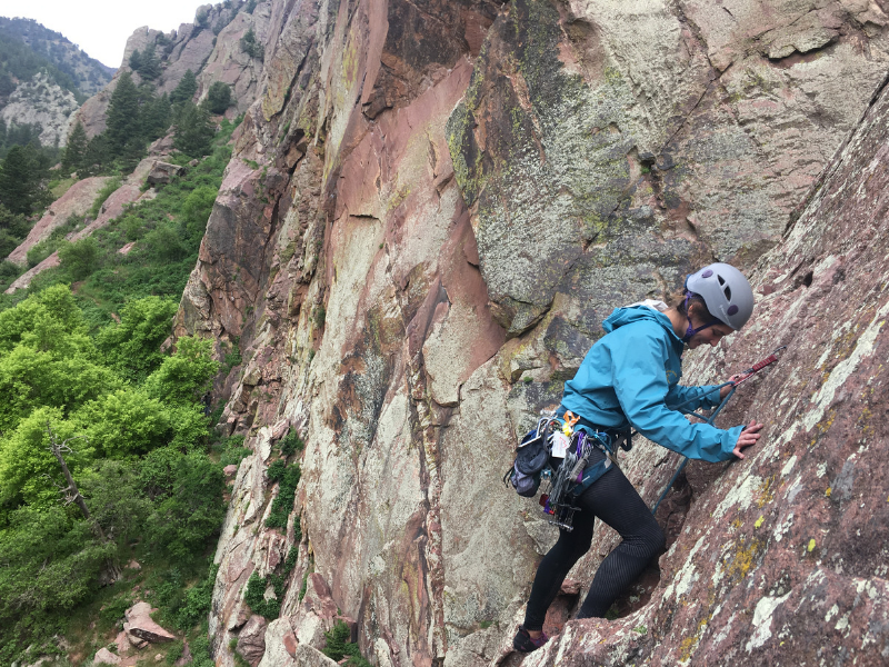 rock climbing lessons in the Boulder or Denver area