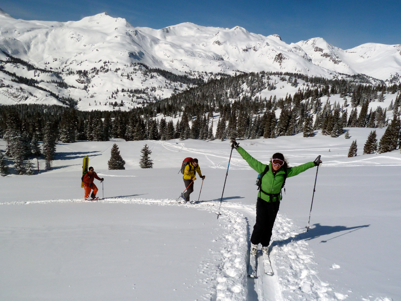 amazing and engaging terrain in the san juan mountians ouray avy course