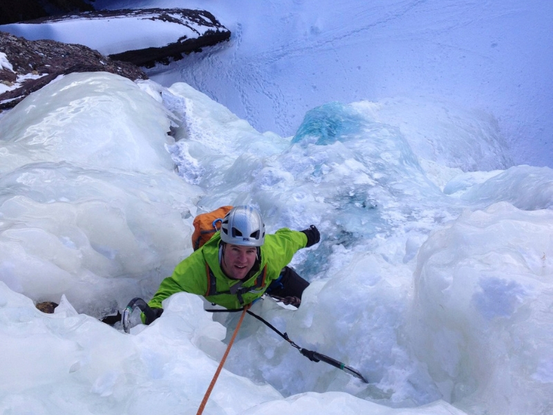 bridal veil ice climbing telluride colorado