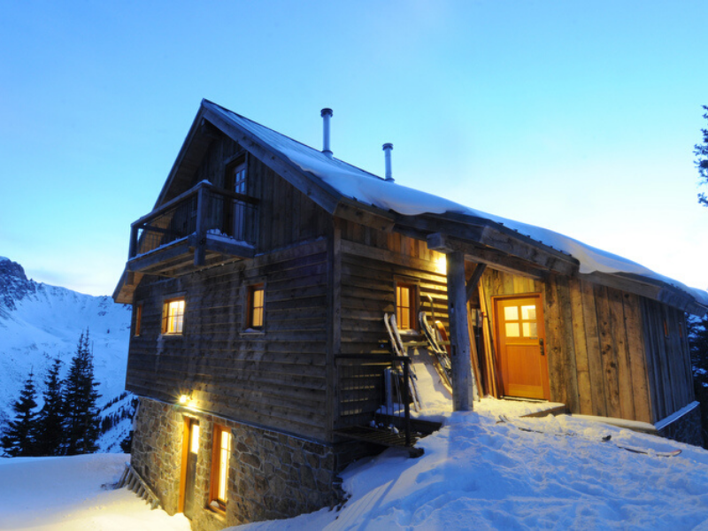 opus hut on ophir pass traverse to red mountain