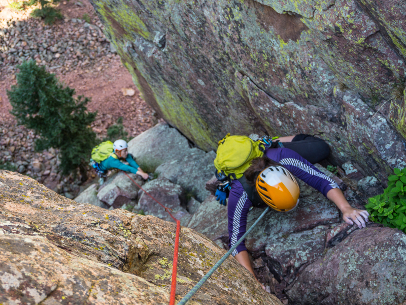4th pitch of bastille crack eldorado Canyon