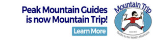 Peak Mountain Guides is now Mountain Trip!